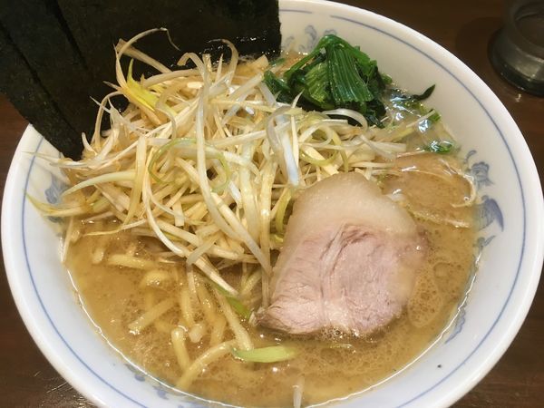「ネギラーメン830円」@横浜家系ラーメン 中島家の写真