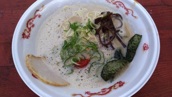 「久留米ラーメン玄竜 豚骨ラーメン」@大つけ麺博  10周年特別企画 ラーメン日本一決定戦！！の写真