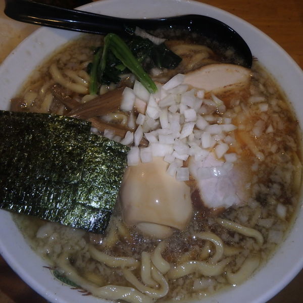 「燕三条らーめん (780円)、味玉(クーポン)他」@パワー軒の写真