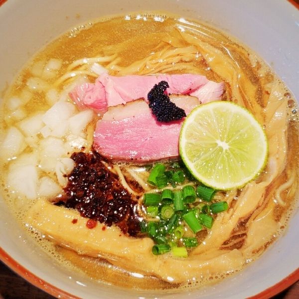 「【黒板②】ポルチーニ茸と煮干のＳＯＢＡ ８５０円」@中華蕎麦 志の写真