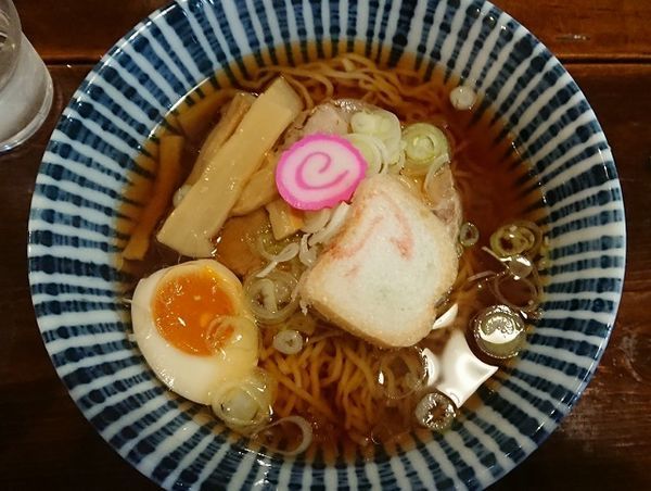 「煮干しらーめん 細麺　680円」@らーめん 砂小屋の写真