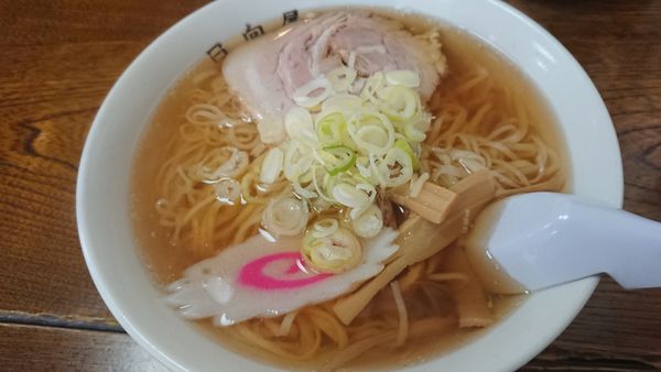 「ラーメン」@青竹手打ちラーメン 日向屋の写真