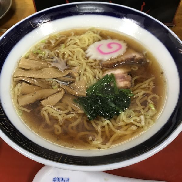 「中華そば（￥550）」@そば処 双葉家 赤松支店の写真