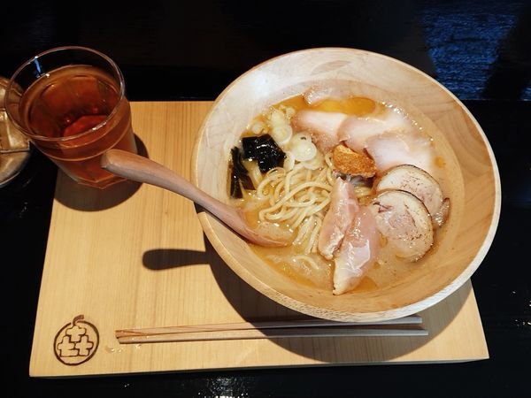 「肉そば大盛」@鶏そば かづ㐂の写真