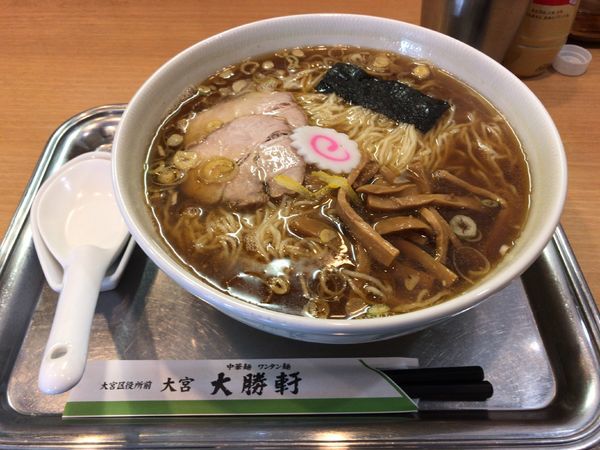 「中華麺780円 大盛り150円」@大宮大勝軒の写真