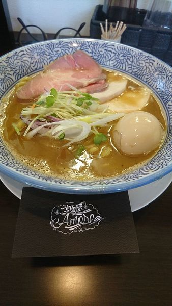 「特製バリ鰹ラーメン」@麺屋AMOREの写真