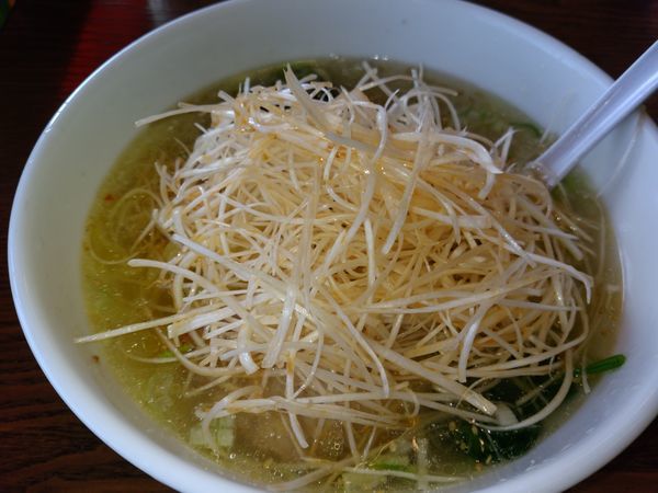 「ねぎラーメン　塩」@南京亭 国立店の写真