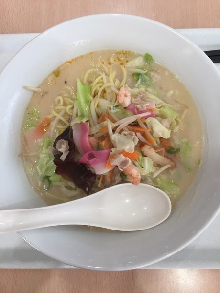 「長崎ちゃんぽん ￥６３７円（消費税４７円）」@長崎ちゃんぽん リンガーハット アリオ八尾店の写真