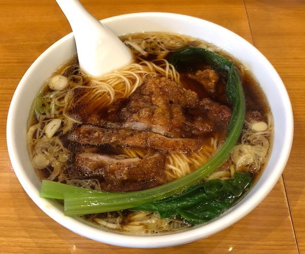 「排骨麺（固め￥900）」@我流坦々麺  竹子 天神下店の写真