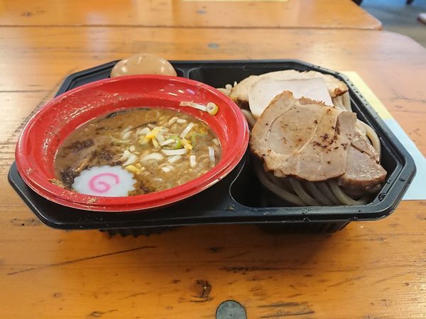 「【中華蕎麦 とみ田】13年目の豚骨魚介＋特選全部トッピング」@大つけ麺博  10周年特別企画 ラーメン日本一決定戦！！の写真