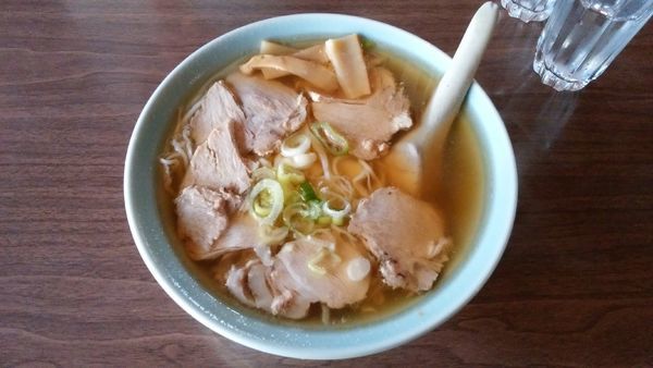 「純手打ちチャーシュウ麺¥850-+餃子¥300-」@純手打ラーメン 近江やの写真