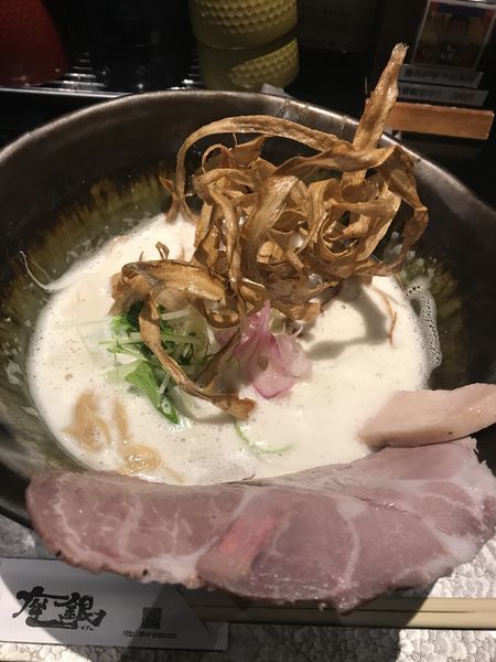 「鶏ラーメン」@鶏soba 座銀 肥後橋本店の写真