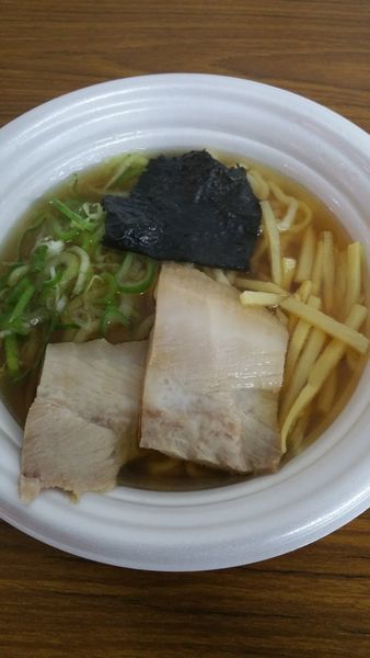 「比内地鶏極太中華そば」@東京ラーメンショー2018の写真