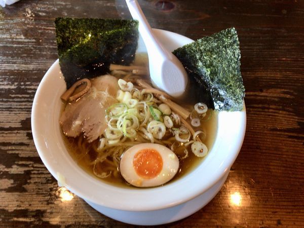 「正油らーめん」@本家熊谷らーめん 梅丸 上之総本店の写真