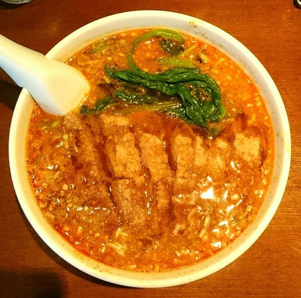 「排骨担々めん」@らーめん 亜寿加の写真