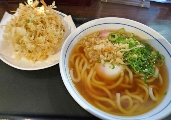 「ごぼうかき揚げ430　温度玉子100」@ウエスト 冨合店の写真