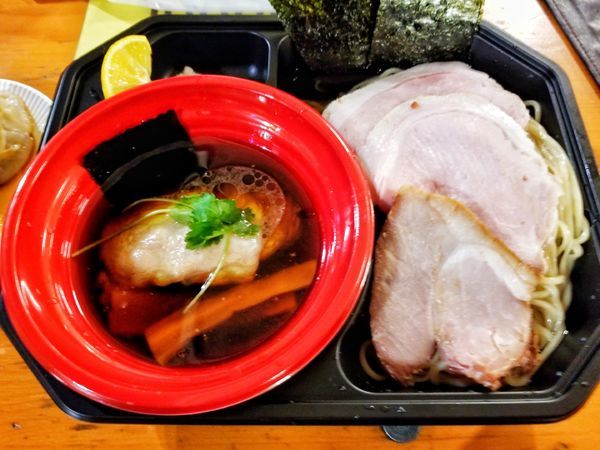 「らぁ麺屋 飯田商店  濃密鶏清湯と濃密昆布水つけ麺」@大つけ麺博  10周年特別企画 ラーメン日本一決定戦！！の写真