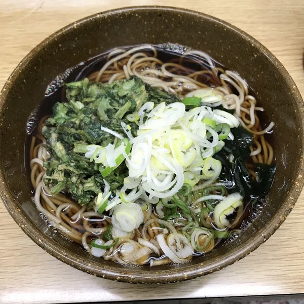 「春菊天（￥430）」@めん庵の写真