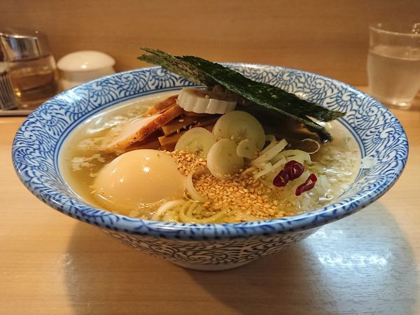 「特製粟国の塩そば(A)」@中華そば 多賀野の写真