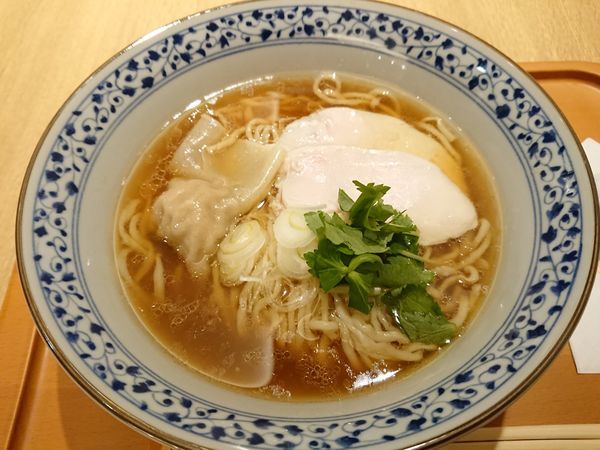 「「㐂九家」×「柳麺 呉田」コラボ ちょっと濃い鶏そば850円」@むぎくらべの写真