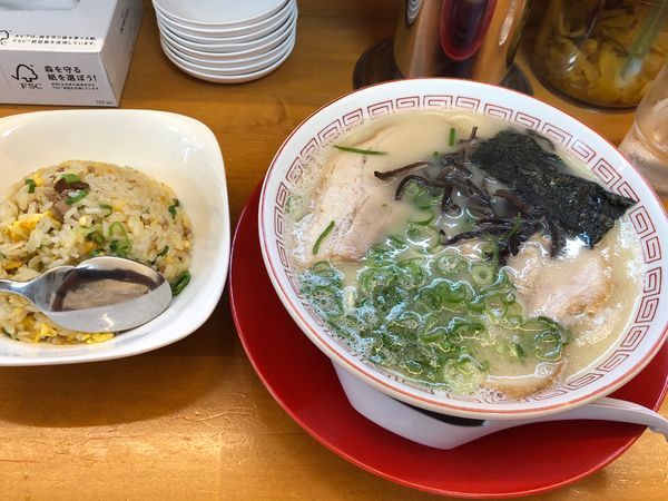 「ラーメンセット¥750」@盛多やの写真