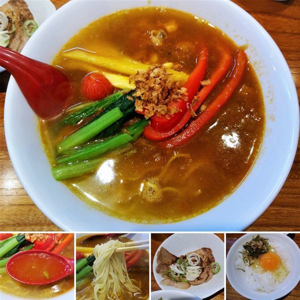 「カレーラーメン(限定)  980円」@神田らぁめん 悠 HARUKAの写真