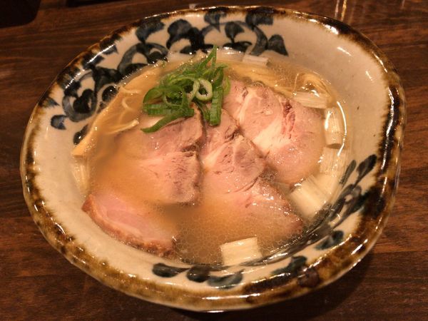 「はまぐりと岩手鴨（醤油）」@活龍 期間限定麺処 みつきの写真