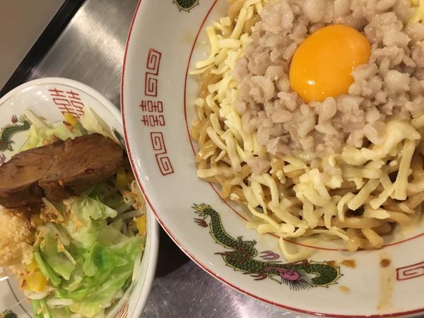 「まぜそば大盛」@デブソバリパブリック 御器所店の写真