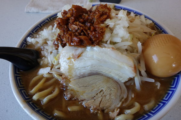 「ふじそば中盛り780円」@栄勝軒の写真