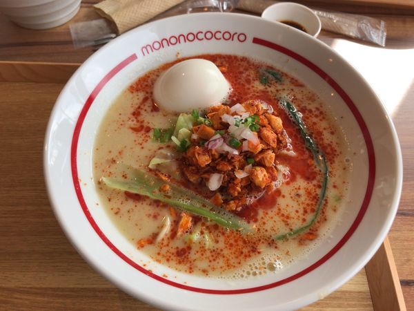「味玉うま辛担々麺」@もののこころ 東松戸店の写真