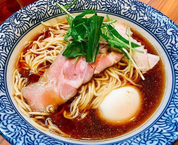 「☆出汁薫る醤油そばと味玉☆」@中華そば つの井の写真