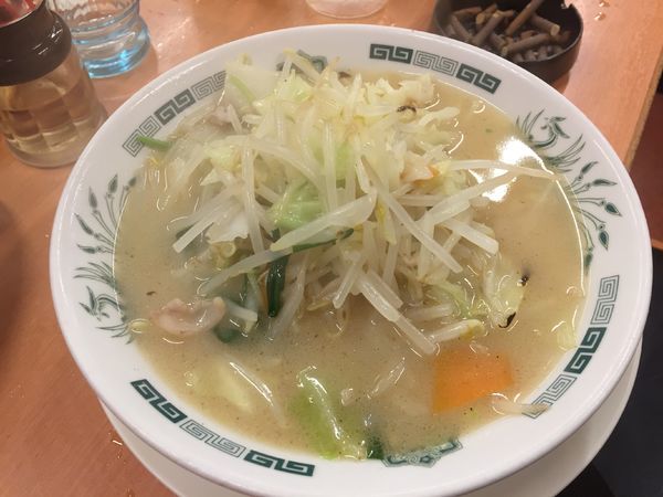 「野菜たっぷりタンメン¥520」@熱烈中華食堂 日高屋 武蔵小金井南口店の写真