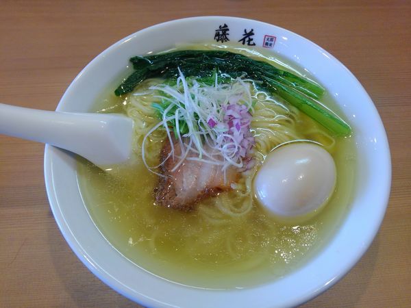 「味玉塩らぁ麺￥880」@支那蕎麦屋 藤花の写真