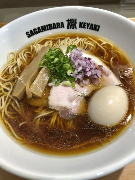 「味玉醤油らーめん ¥900」@Sagamihara 欅の写真