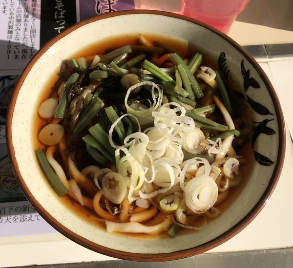 「山菜うどん」@きそばの写真