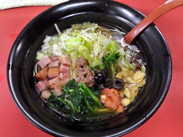 「期間限定 アンチョビ塩らぁめん」@和風らーめん はるやの写真