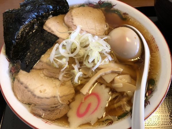 「特製中華そば」@中華そば 金ちゃんの写真