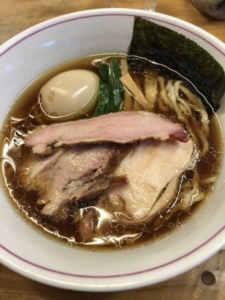 「味玉中華そば  ¥880」@白河手打中華そば  一番いちばんの写真