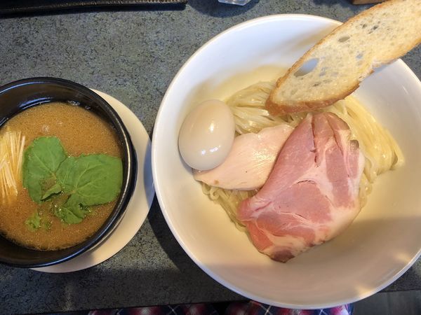 「特製白湯つけめん」@もとのともの写真