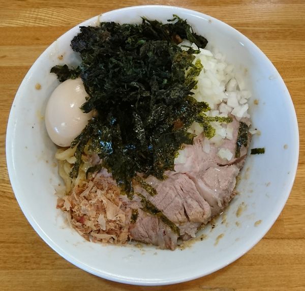 「特製あぶらそば」@中華そば136の写真