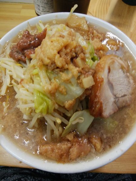 「ラーメン野菜増し」@俺の生きる道 白山店の写真