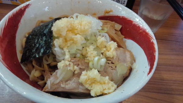 「油そば 690円 麺250ｇあぶら多め」@麺家ひまりの写真