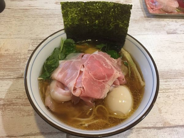 「特製煮干しそば (淡口)」@中華そば 四つ葉の写真