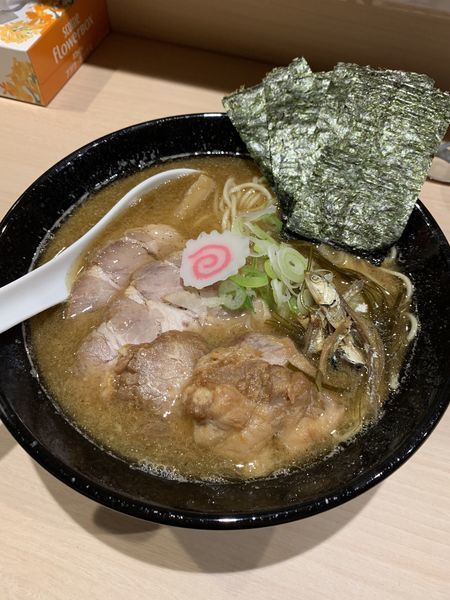 「特製濃厚煮干そば」@煮干し中華そば 亘の写真