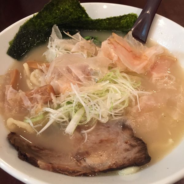 「鶏白湯ラーメン」@麺や七福の写真