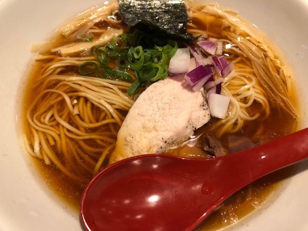 「月一限定 媛っこ地鶏醤油 900円」@麺屋 翔 西新宿本店の写真