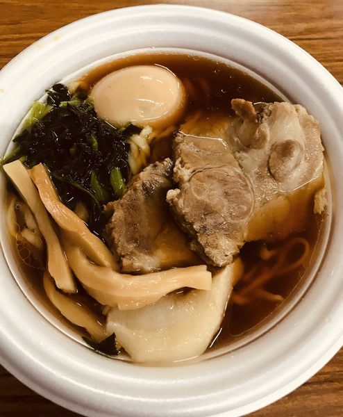 「イベリコ焼豚の川越醤油らーめん」@東京ラーメンショー2018の写真