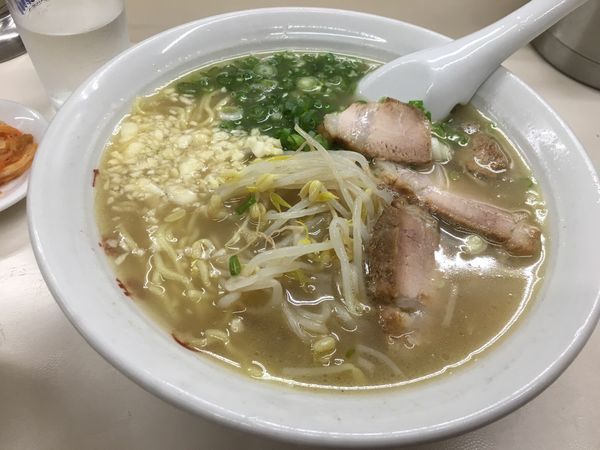 「ラーメン、ニンニク入り」@薩摩っ子ラーメン 天六店の写真