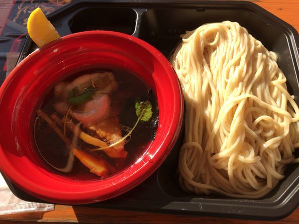 「「飯田商店」昆布水つけ麺」@大つけ麺博  10周年特別企画 ラーメン日本一決定戦！！の写真