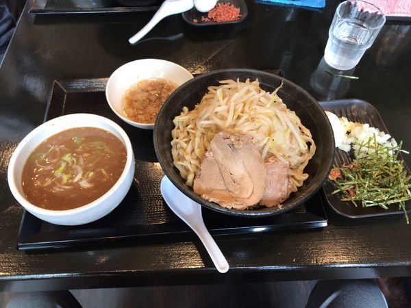 「釜揚げつけ麺 大盛」@つけ麺 どでんの写真